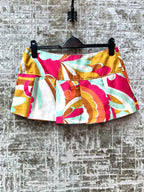 Miss Sixty Y2K Abstract Print Pleated Mini Skirt