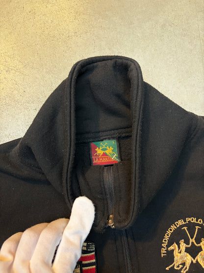 La Martina Porsche Team Embroidered Full-Zip Racing Jacket