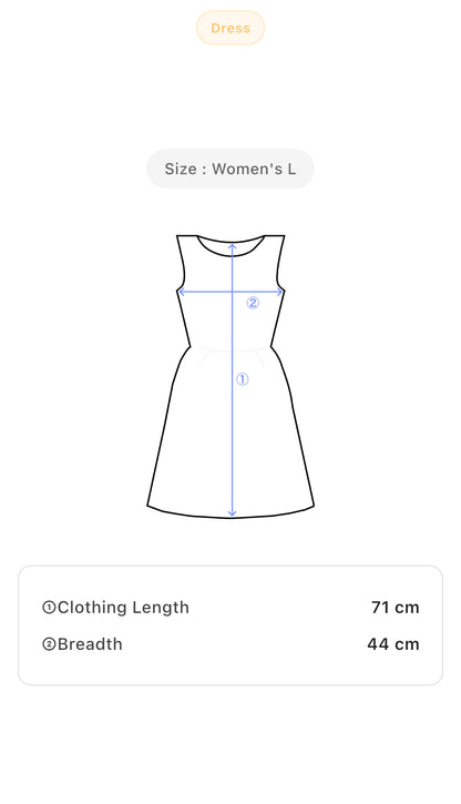 Promod Retro Geometric Sleeveless Mini Dress