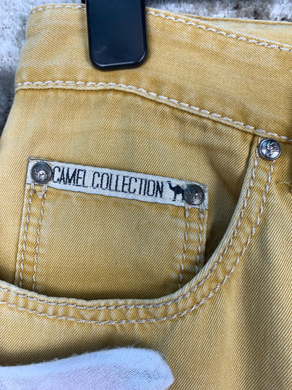 CAMEL Collection Mens Light Yellow Jeans