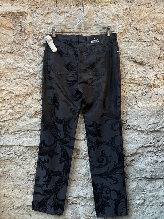 Versace Vintage Floral Pants