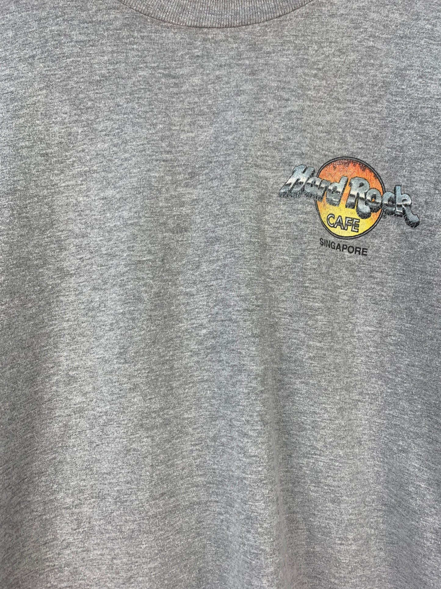 Hard Rock Cafe Singapore Gray T-Shirt