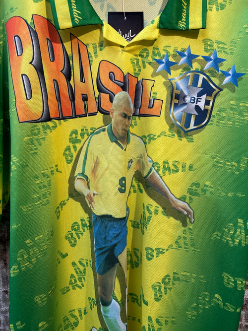 Brasil Ronaldo #9 Football Jersey