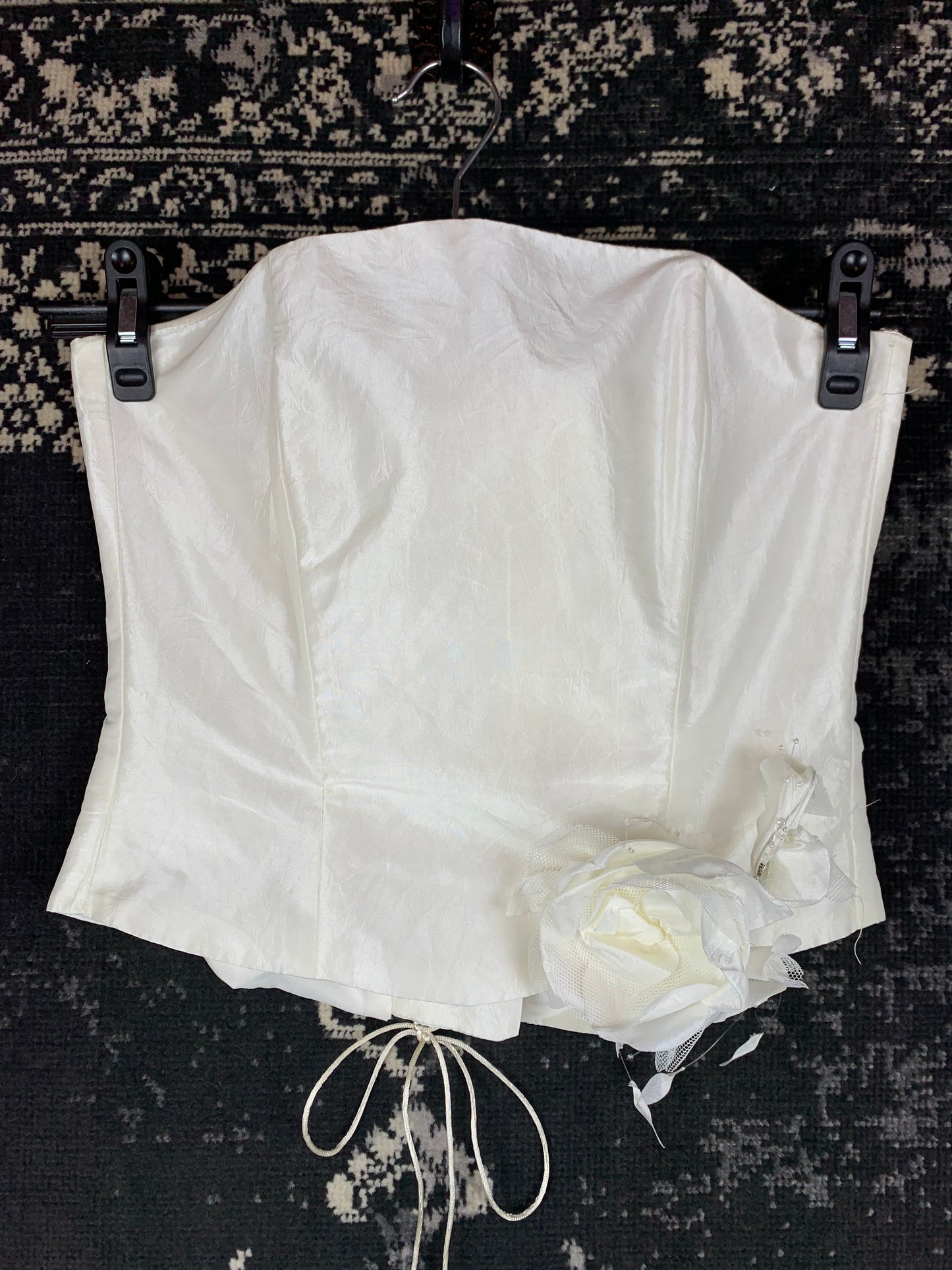 Women's White Wedding Corset