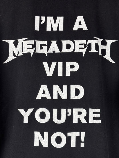Megadeth VIP 2023 Black T-Shirt