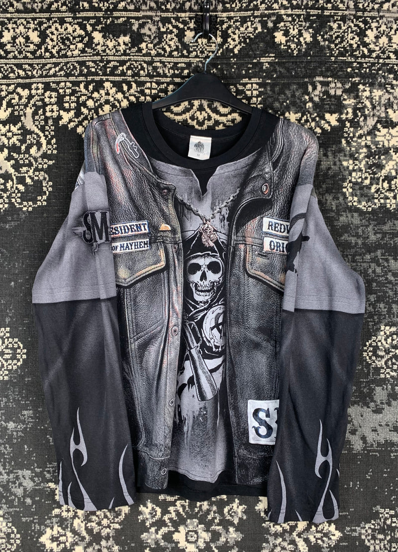 Y2K Men’s SOA Grim Reaper Long Sleeve