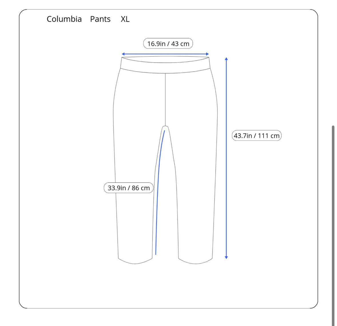 Columbia Track Pants