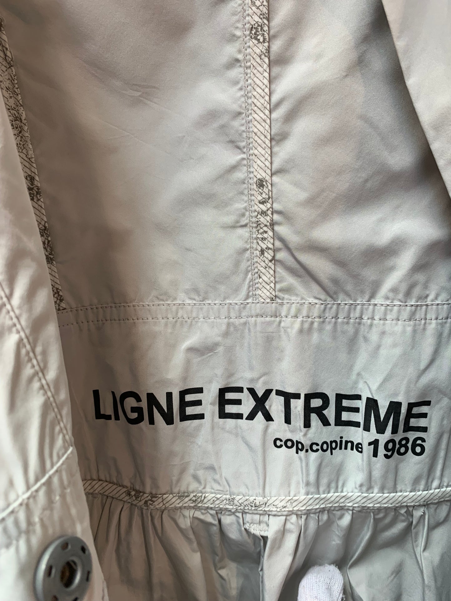 Cop.Copine Ligne Extreme Hooded Belted Coat