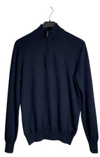 Suitsupply Merino Wool Quarter Zip Sweater