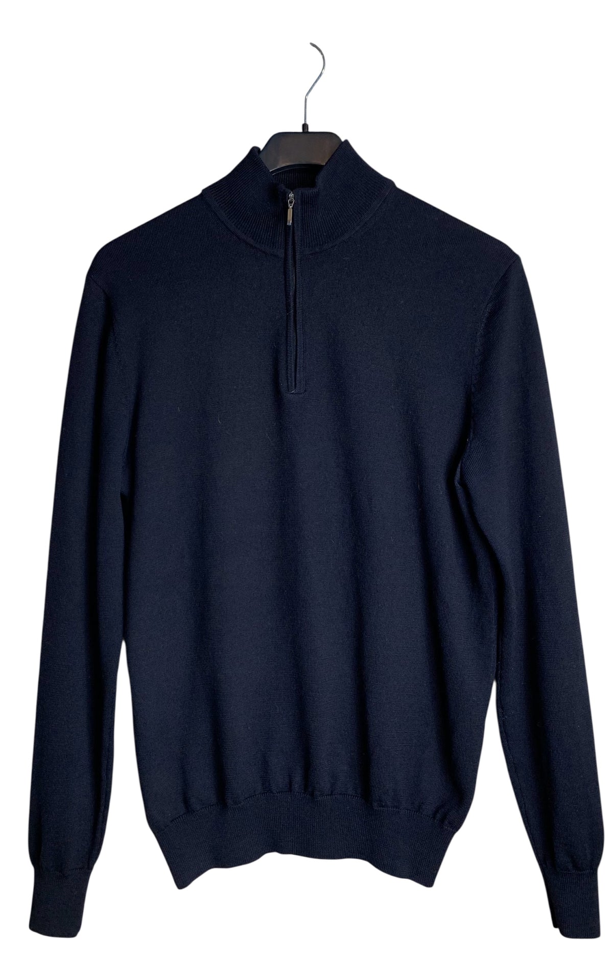 Suitsupply Merino Wool Quarter Zip Sweater