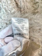 Cream Shaggy Faux Fur Coat