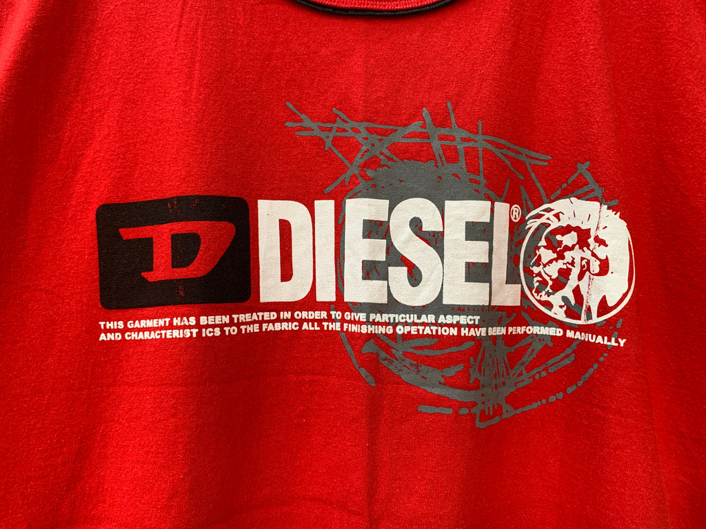 Diesel Logo Graphic Muscle Tank
