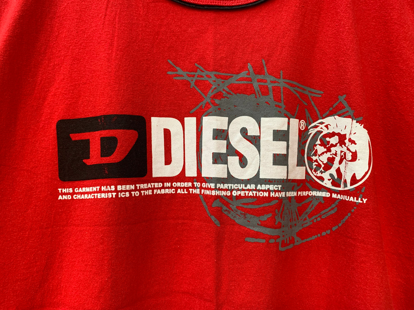 Diesel Logo Graphic Muscle Tank