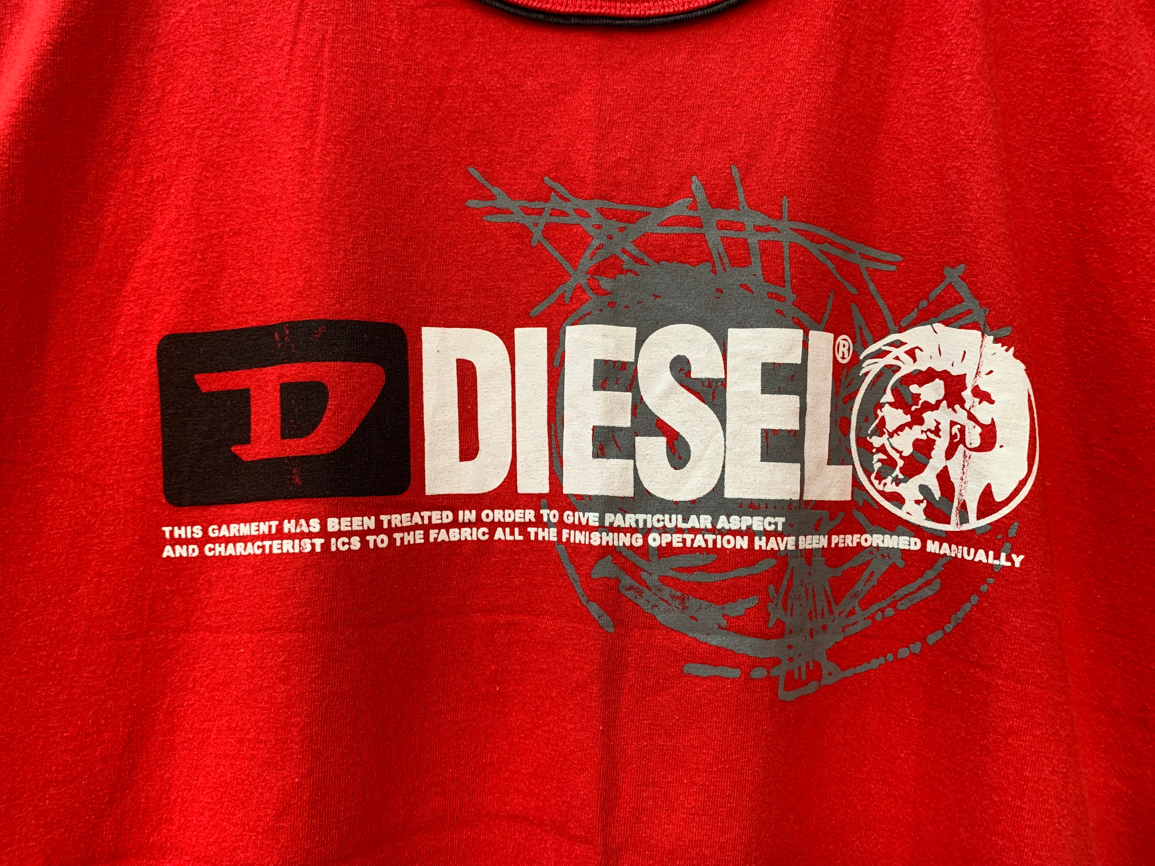 Diesel Logo Graphic Muscle Tank