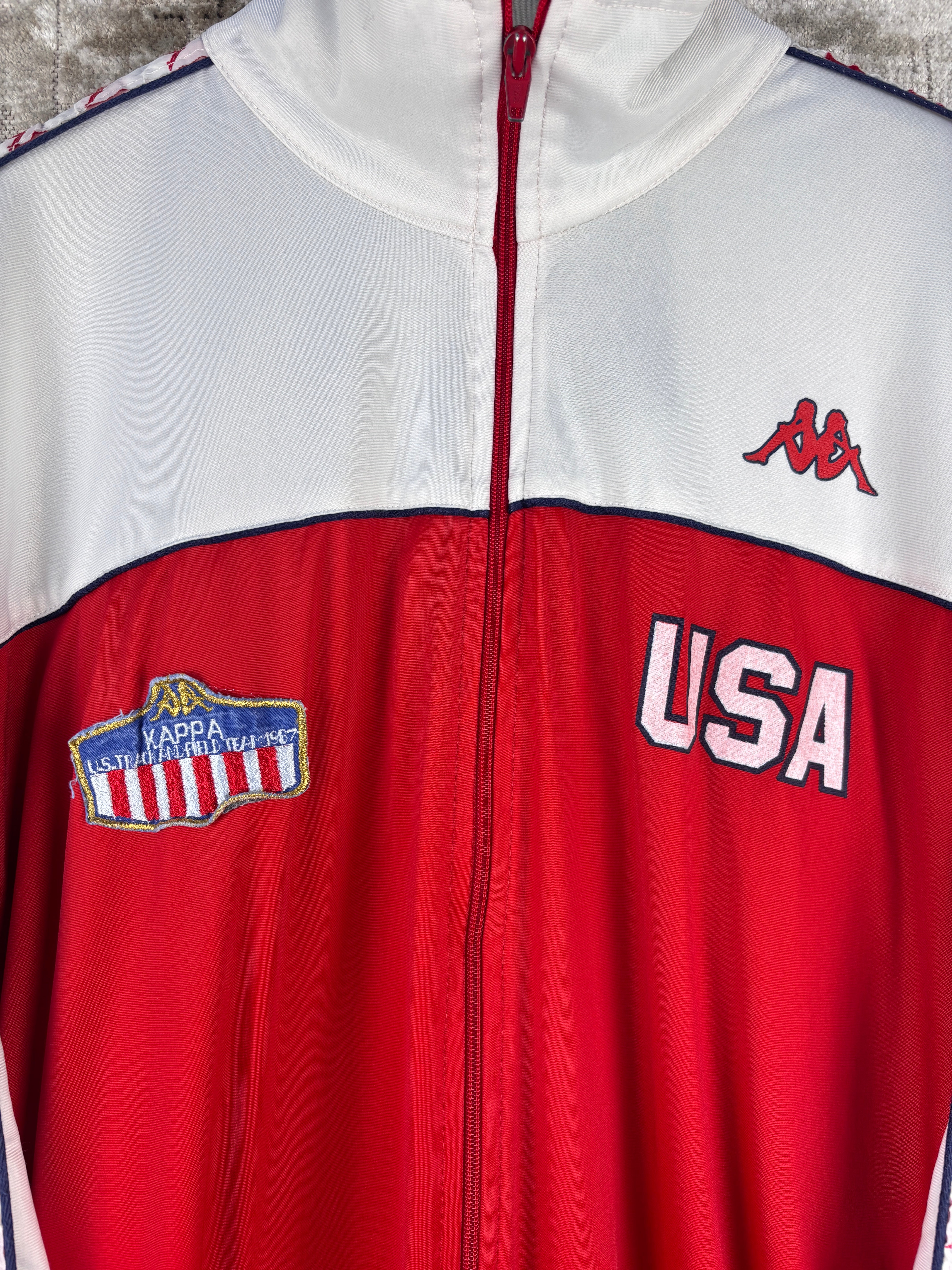 Mens Vintage 80s Kappa USA Track Jacket – Khuul