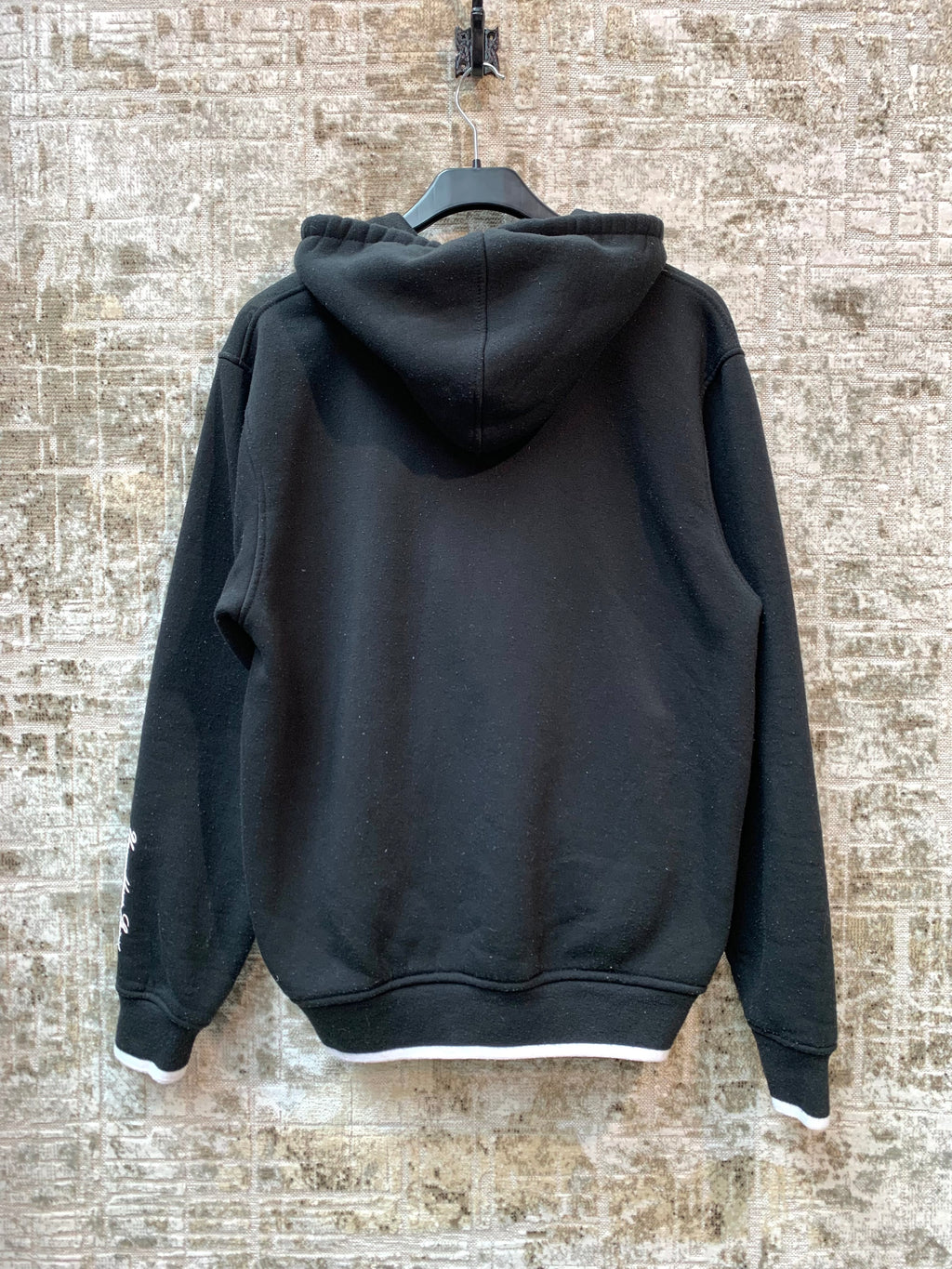 Y2K Tribal Eagle Zip-Up Hoodie