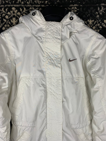 Women's White Nike Windbreaker