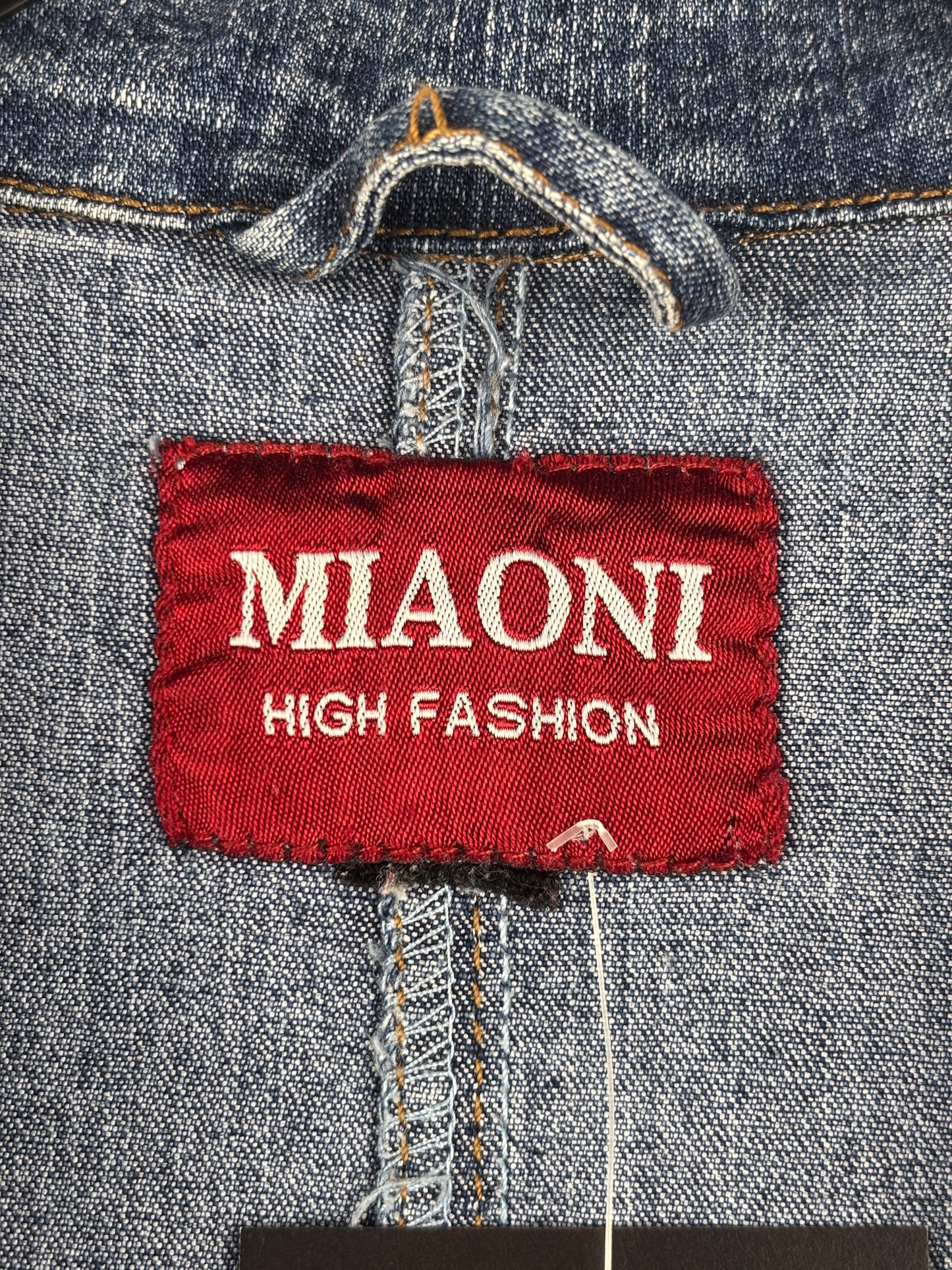 Womens Vintage Miaoni Denim Jacket