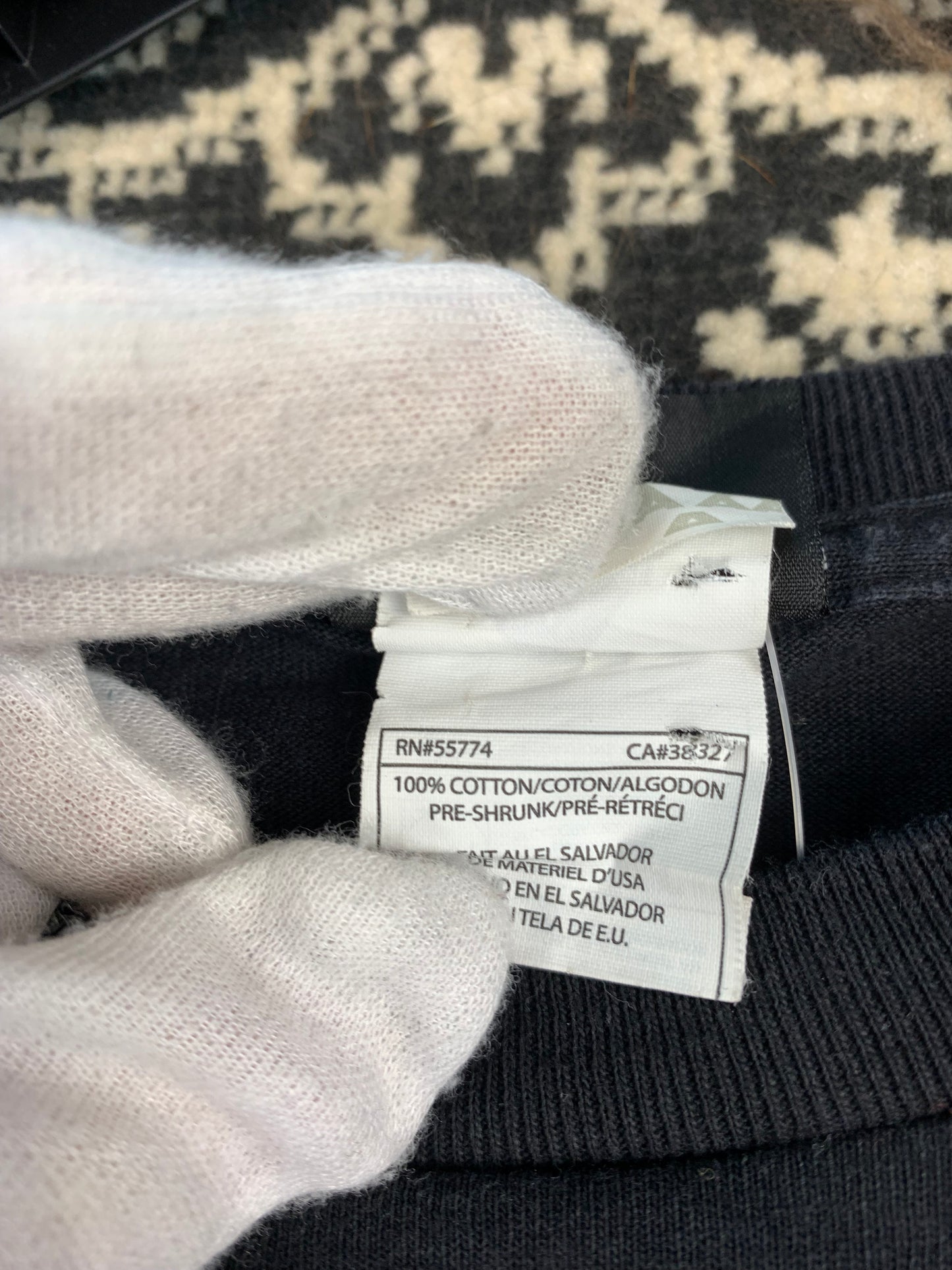 Men's Vintage The Dark Knight Joker Graphic Black T-Shirt