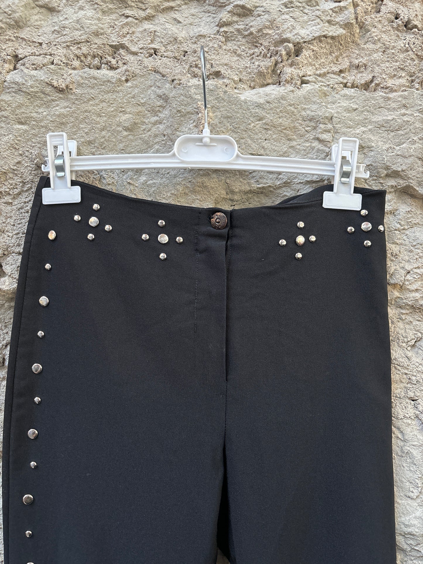 Metal Details Pants