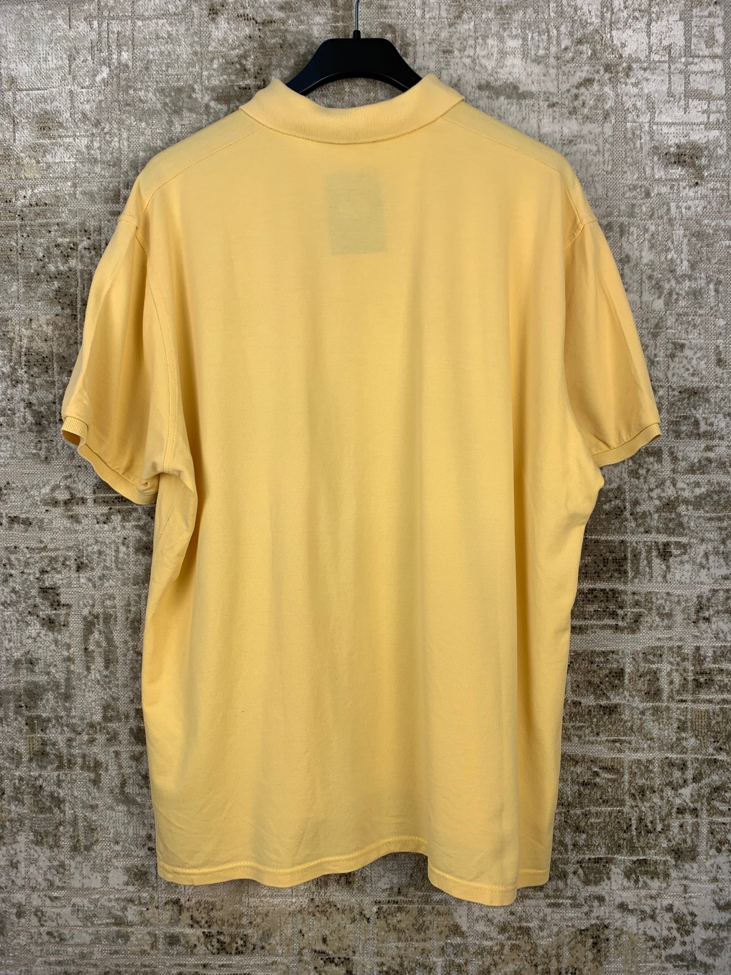 Mens Vintage Butter Yellow Polo Ralph Lauren Shirt
