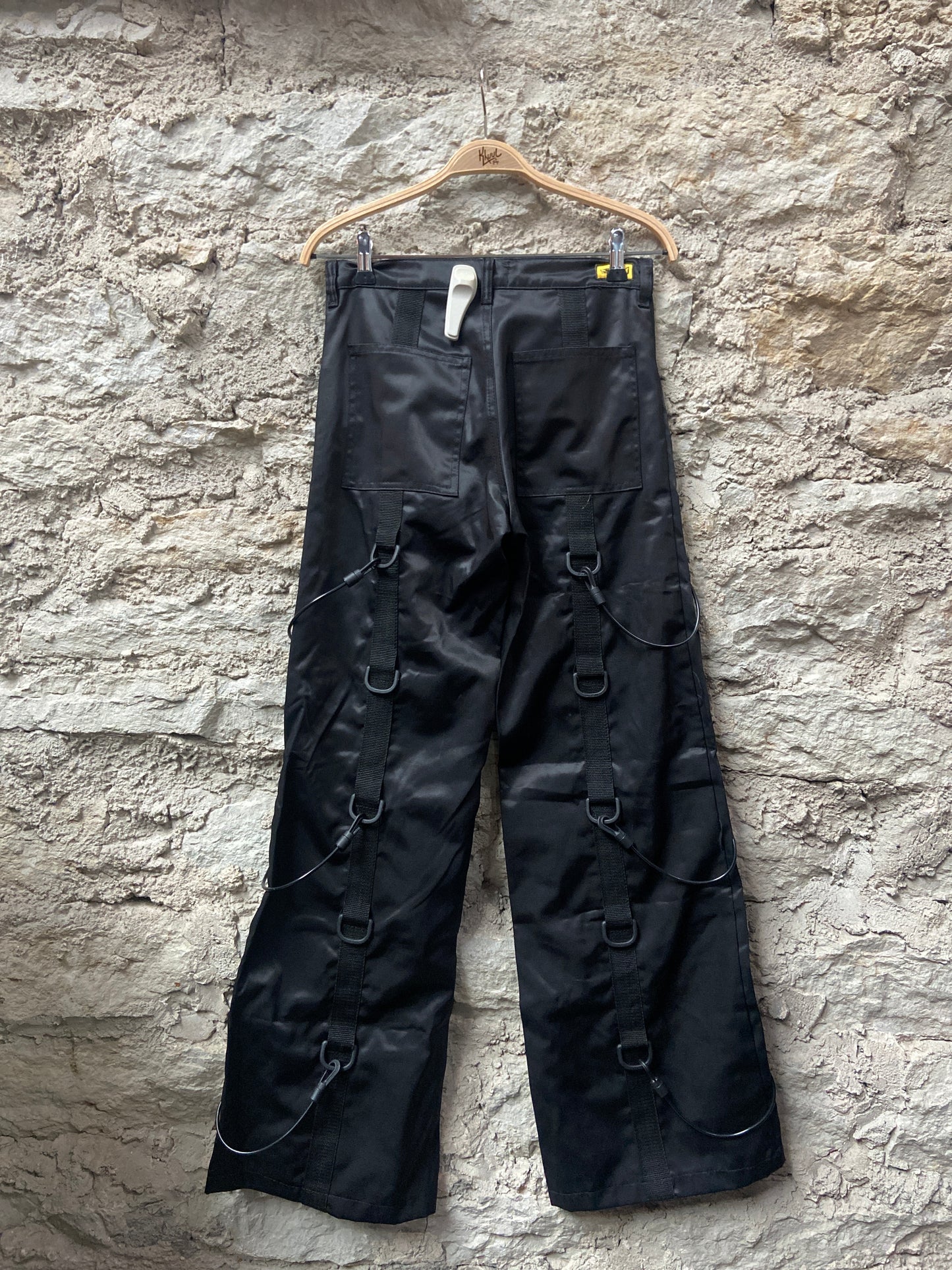 Y2K Rave Pants With Detachable Straps