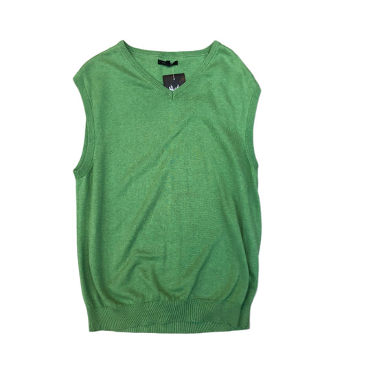 Women Green Knit Vest S