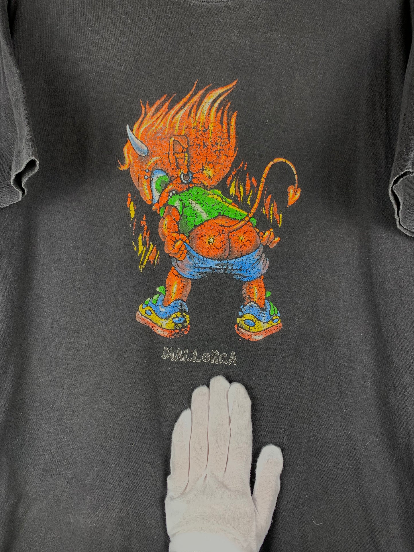 Men's Vintage Impulse I.W Wear Black T-Shirt