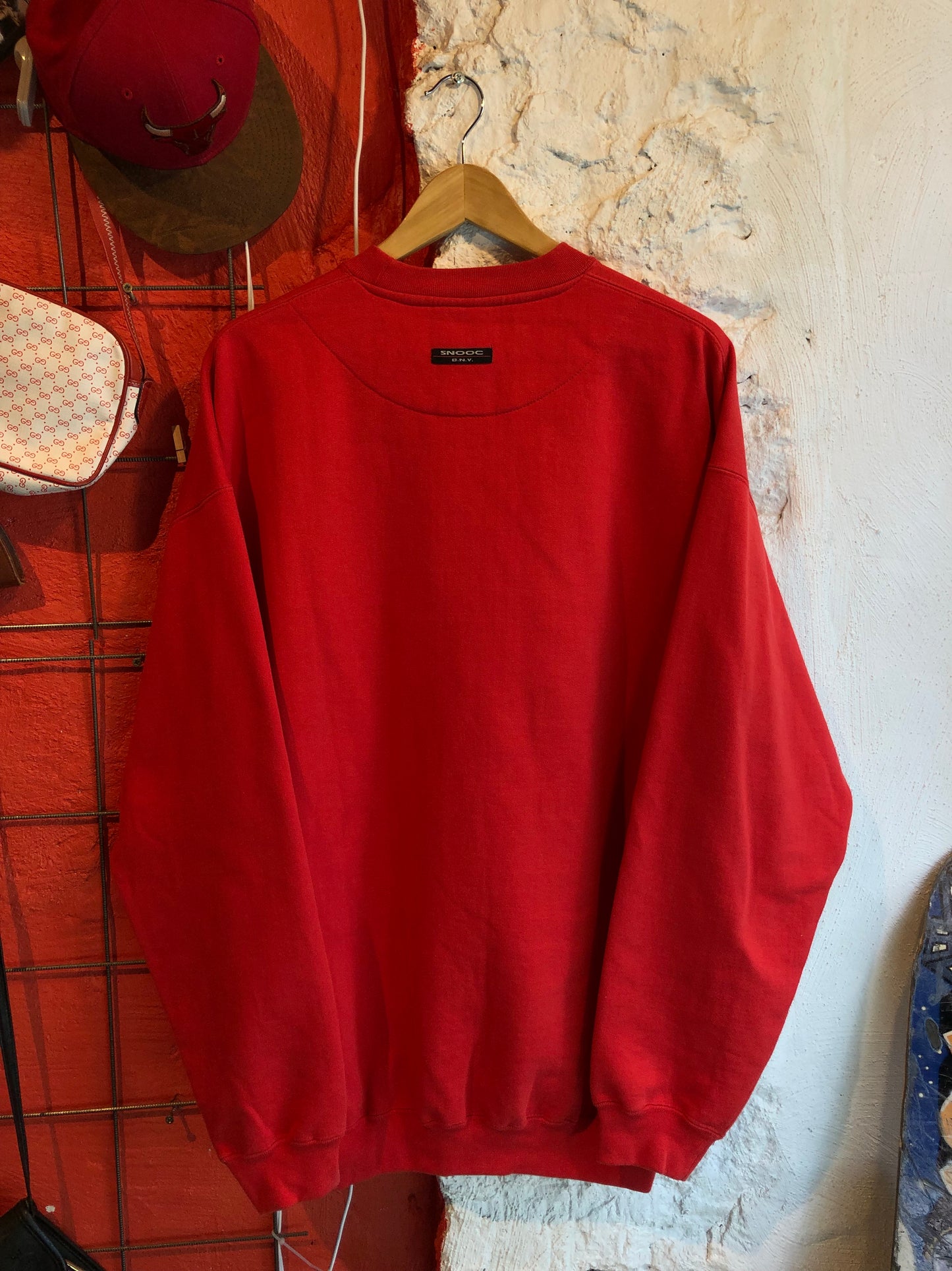 Y2K Red Sweatshirt