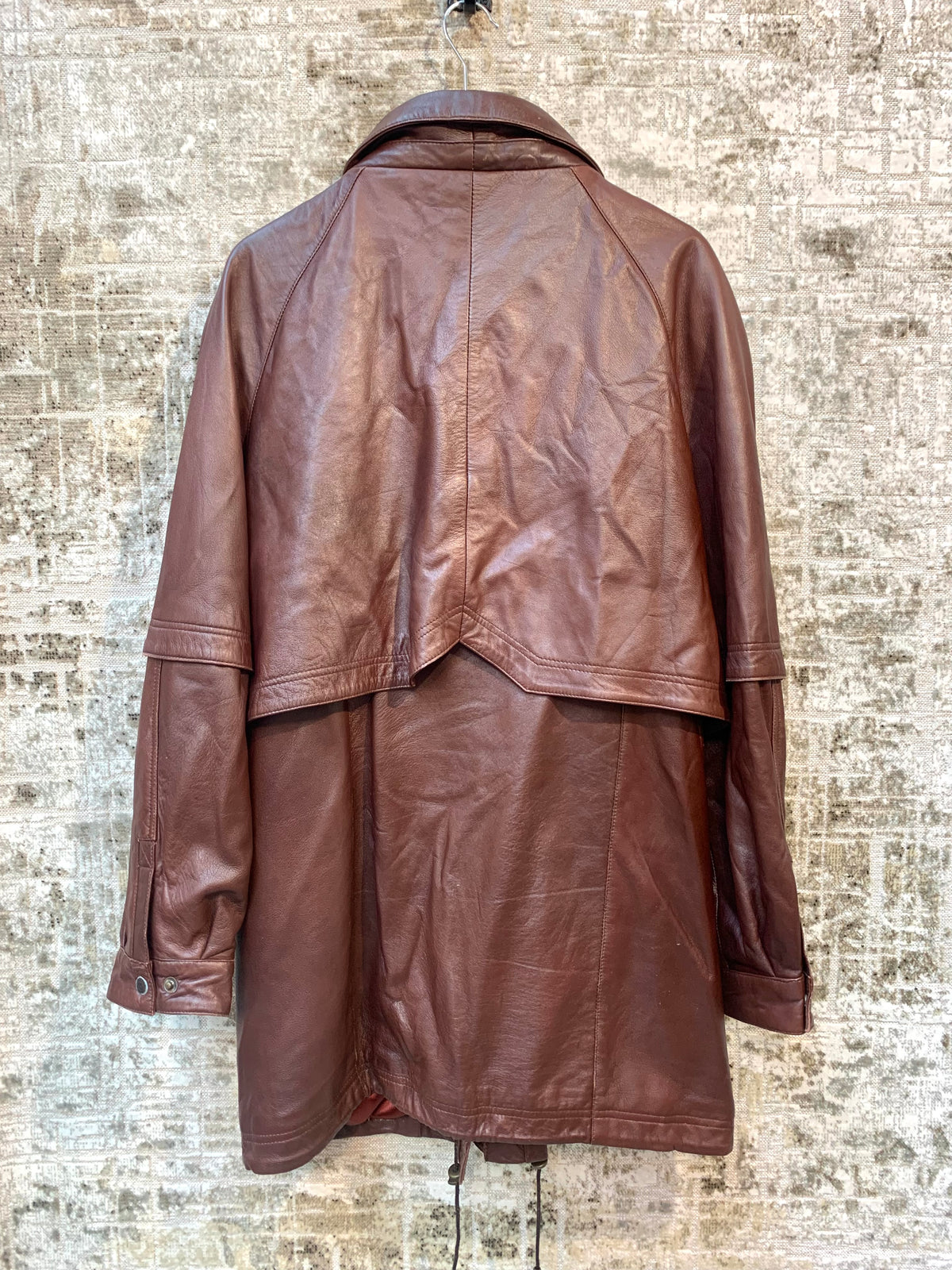 Feel the Steel Leather Coat
