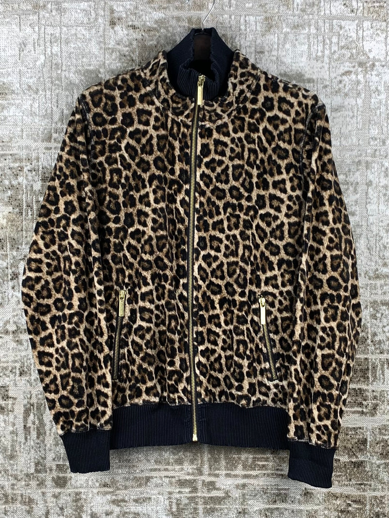 Womens Vintage Michael Kors Brown Black Hoodie