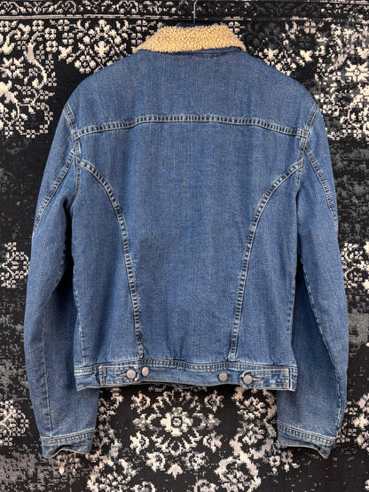 Men’s Vintage Lee Cooper Sherpa Lined Denim Jacket