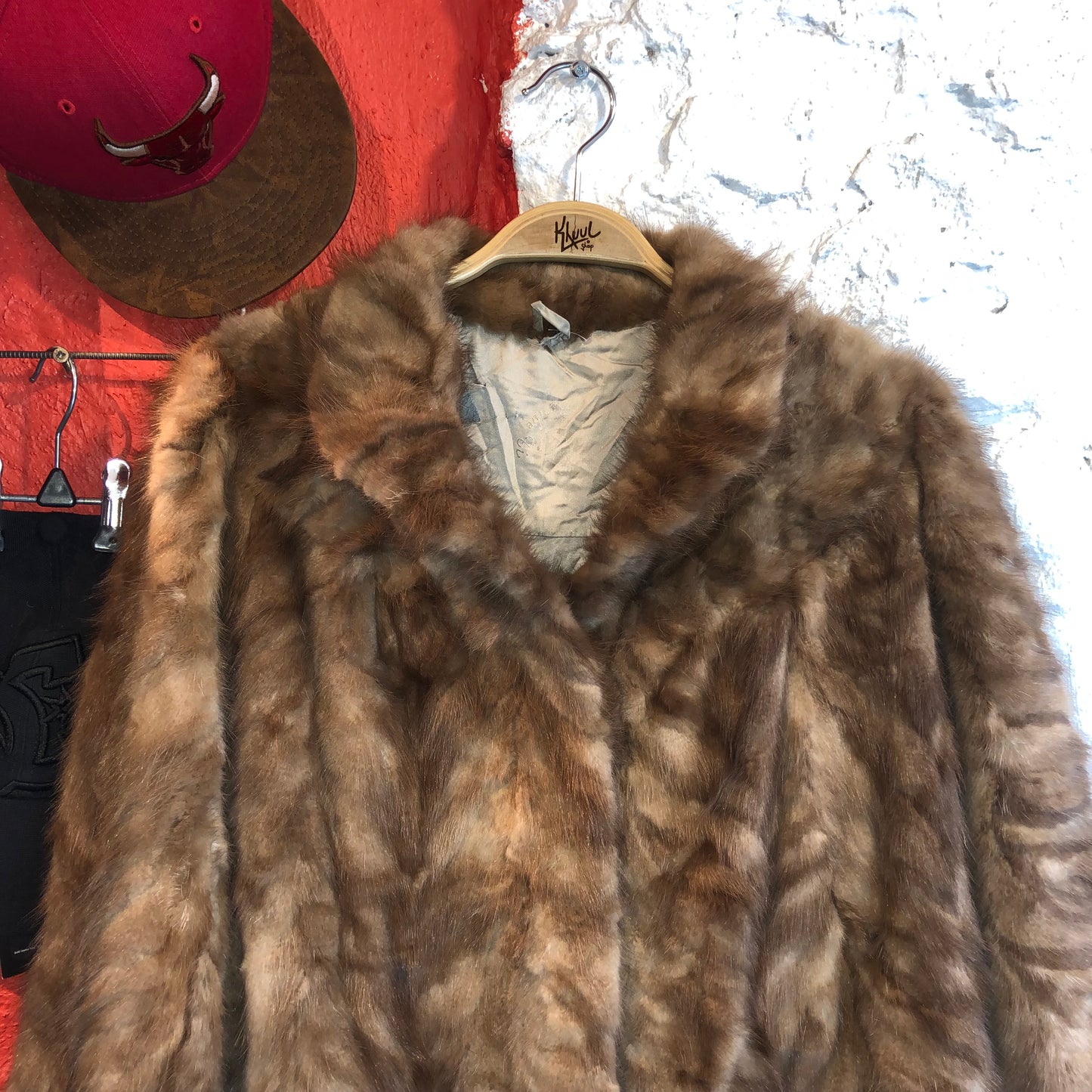 Muskrat Fur Coat