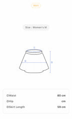 Womens Y2K Checkered Mini Skirt