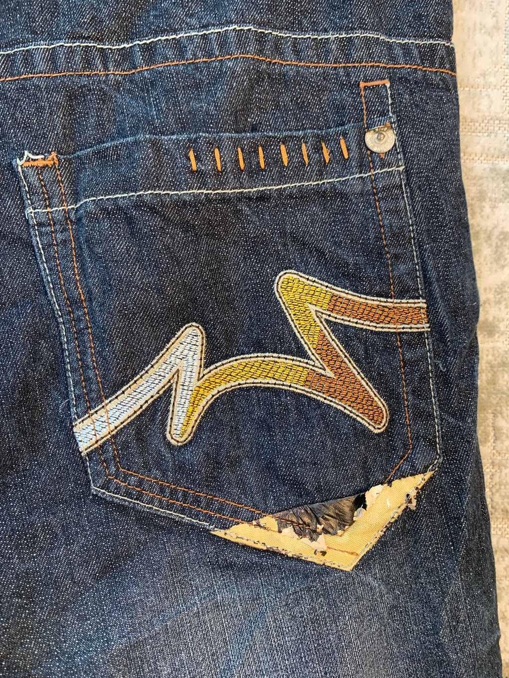 5ive Jungle & Co Y2K Baggy Denim Jorts