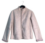Dunnes Stores Faux Suede Sherpa-Lined Jacket