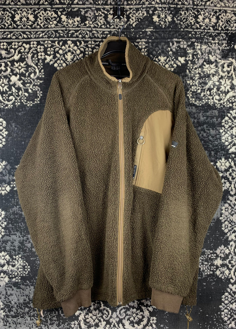 Mens Vintage GWT Sherpa Fleece Jacket