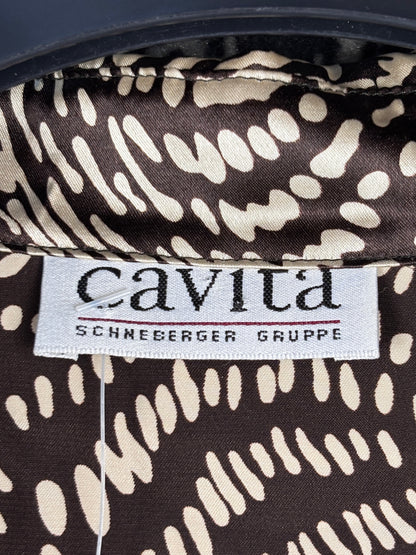 Women's Vintage Y2K Silky Zebra Print Longsleeve