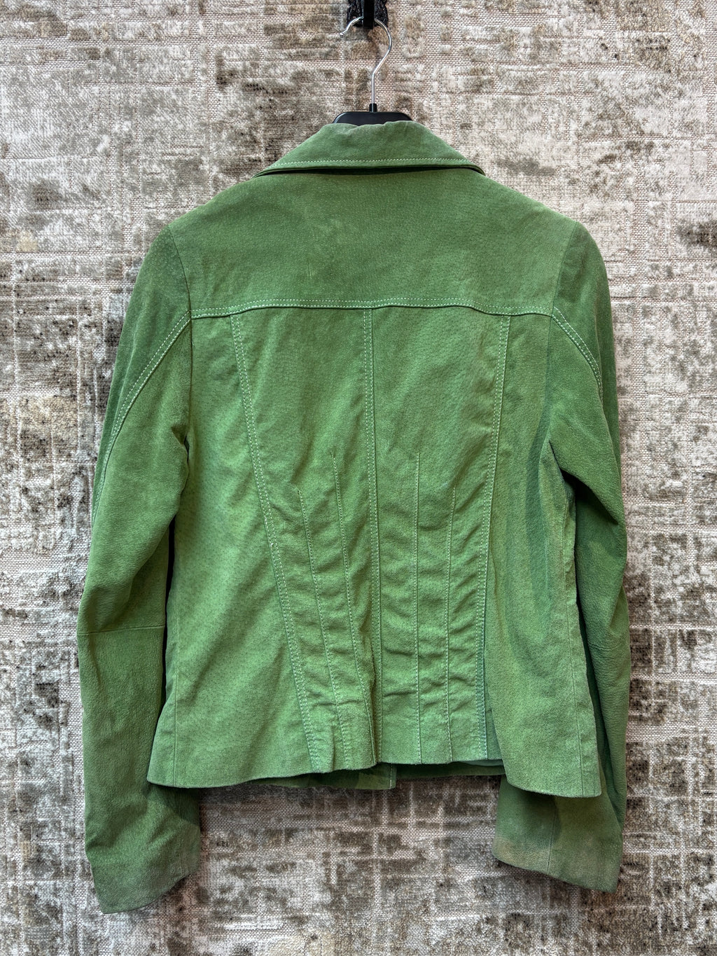 Essentials Faux Suede Blazer Jacket