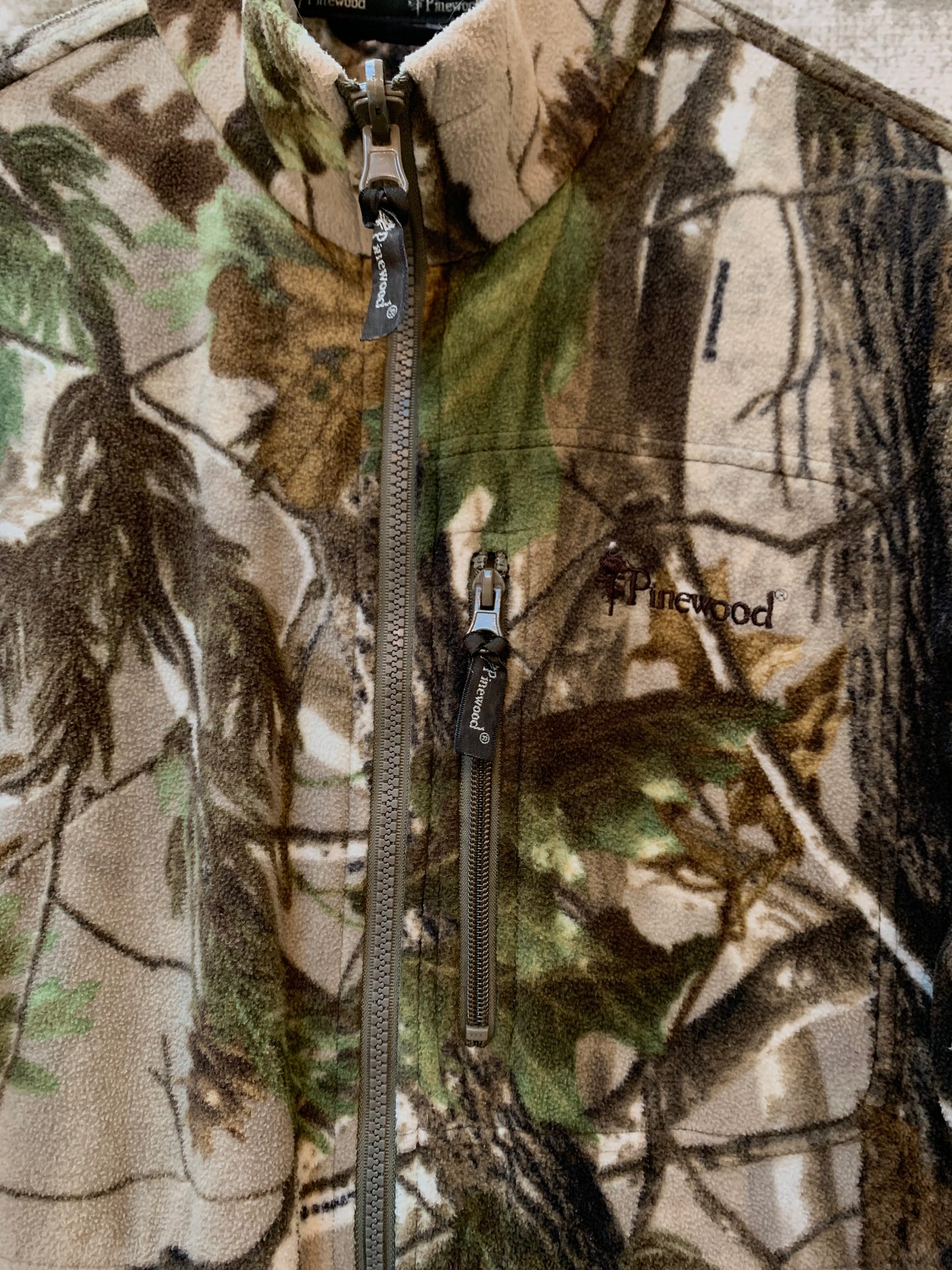 Pinewood Realtree Camo Fleece Jacket