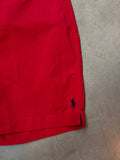 Polo Ralph Lauren Red Cotton Shorts