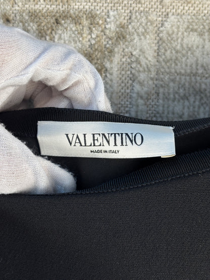 Valentino Garavani Flounced Crepe Skirt
