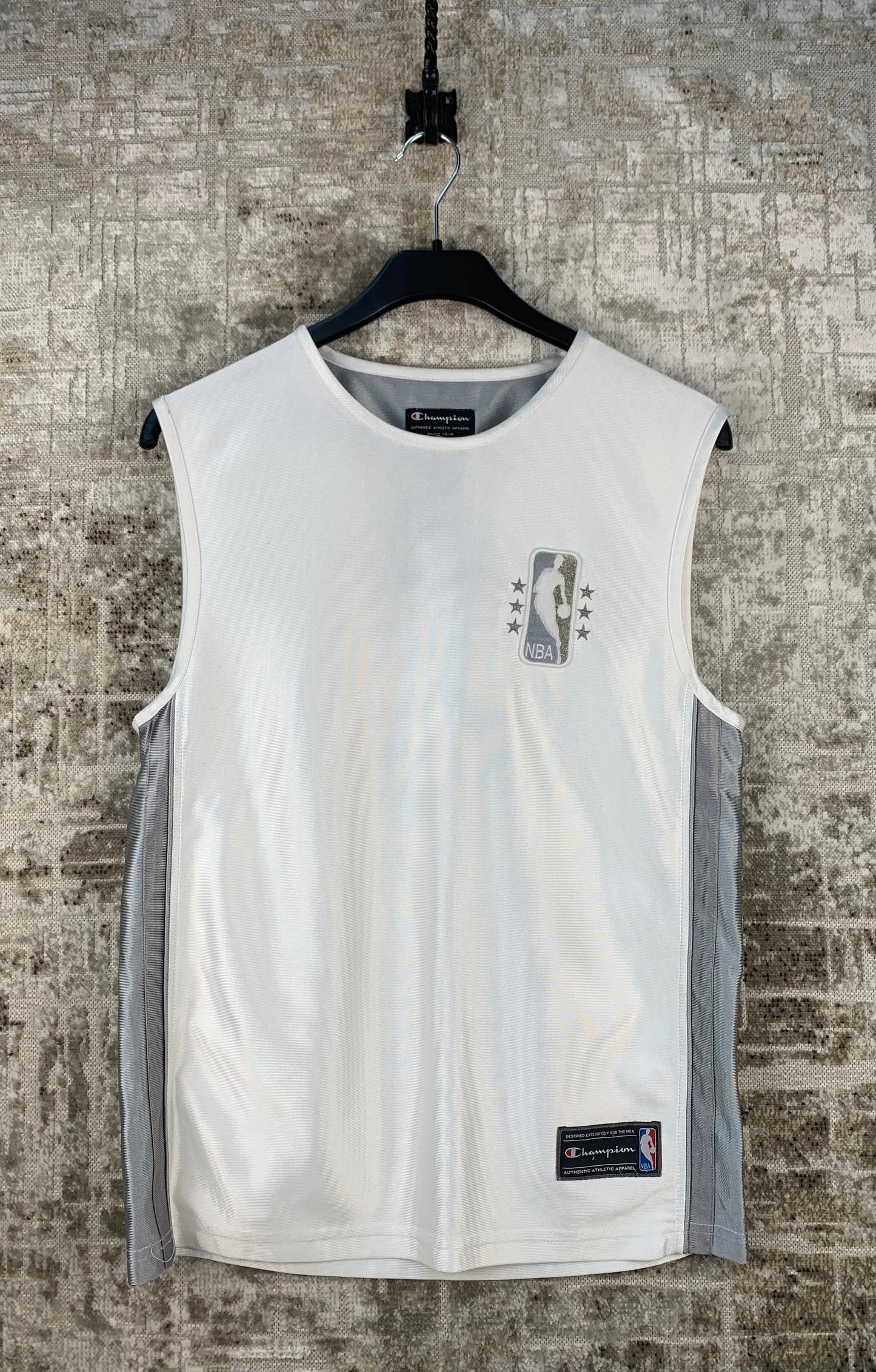 Mens Vintage Champion NBA Sleeveless Jersey