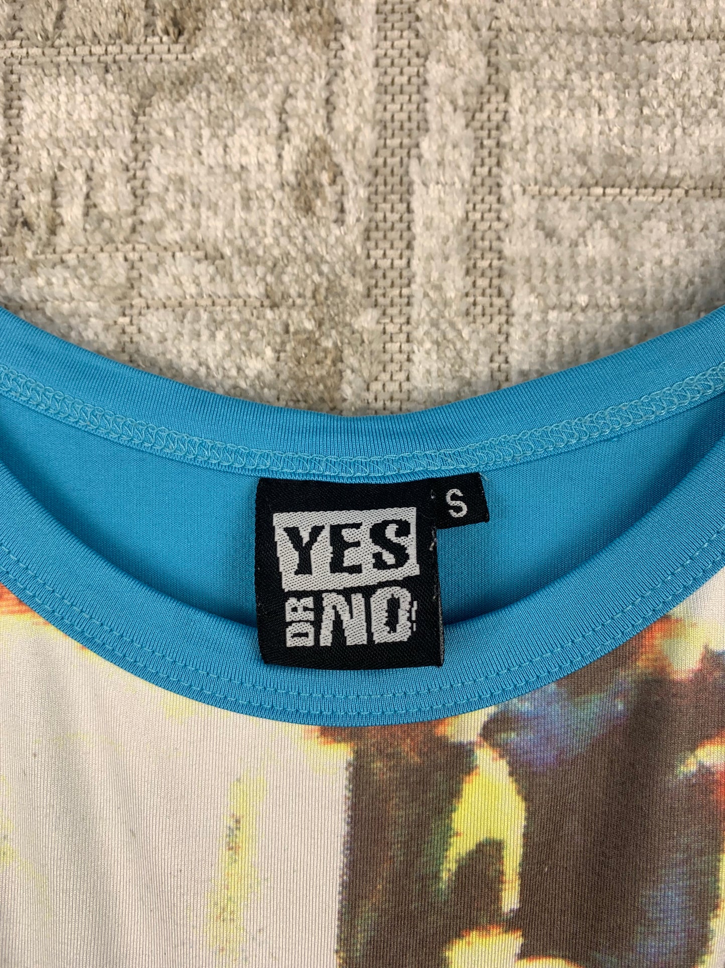 Women's Y2K Yes Or No Graphic Strap Top