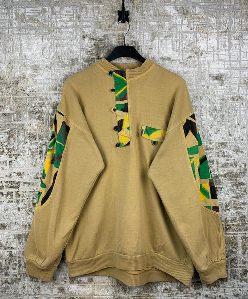 Men's Vintage Light Brown Sweatshirt