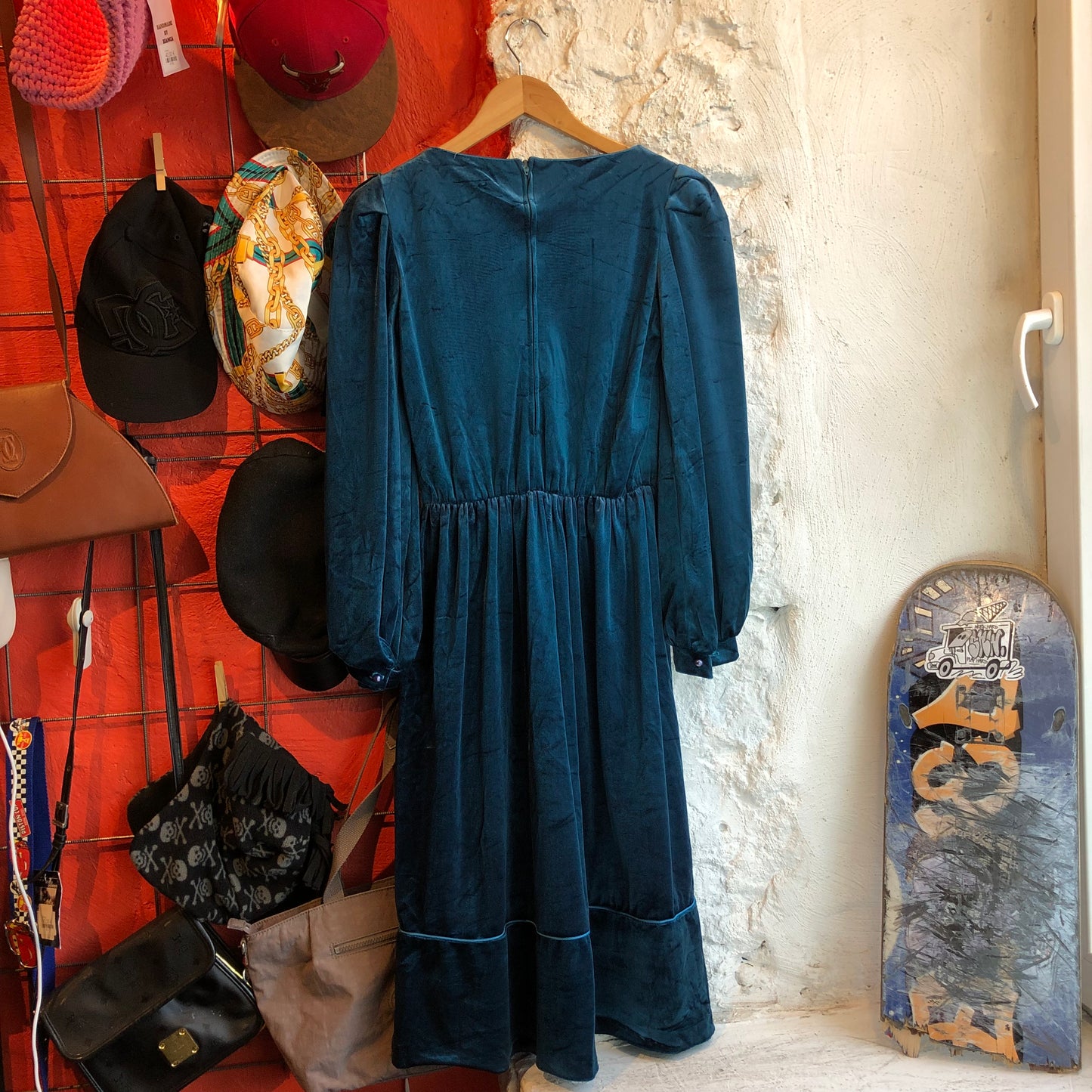 Vintage Velvet Dress