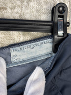Brunello Cucinelli Navy Blue Trousers