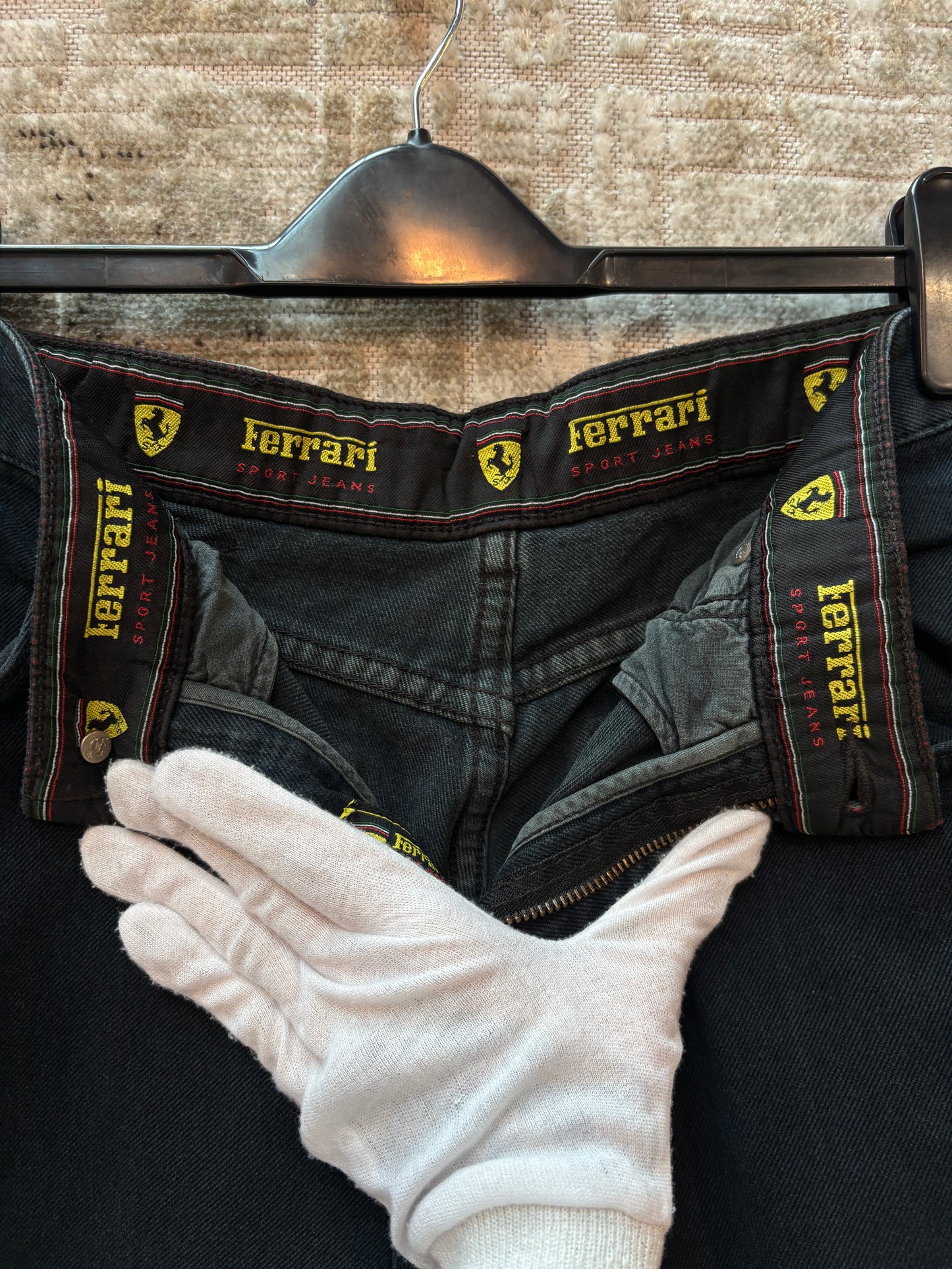Ferrari Sport Jeans Straight Leg Denim