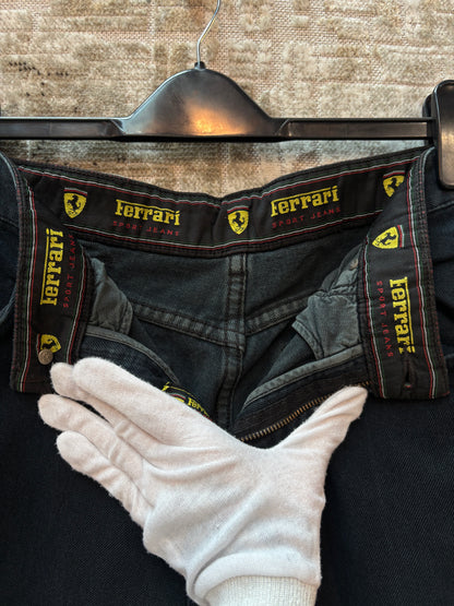 Ferrari Sport Jeans Straight Leg Denim
