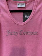 Regata Canelada Juicy Couture com Strass